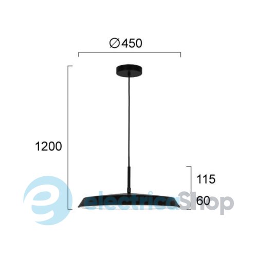 Люстра Viokef FLAT 4296801