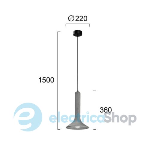 Люстра Viokef FUNNEL 4290300