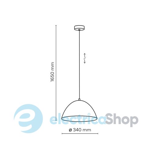Подвесной светильник TK-Lighting FARO OCHRA 1 340 10263