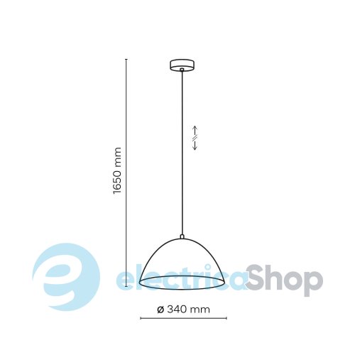 Подвесной светильник TK-Lighting FARO BRICK 1 340 10259