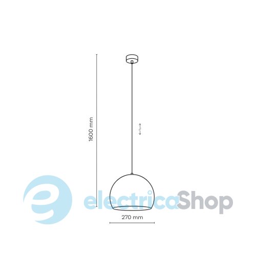 Подвесной светильник TK-Lighting ZOE BEIGE 1 M 10173