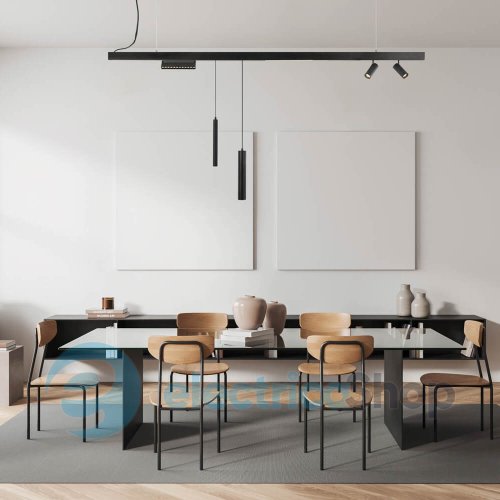 Трековый светильник Italux Magnetic Norman TRM-79392-6W-3K-BK