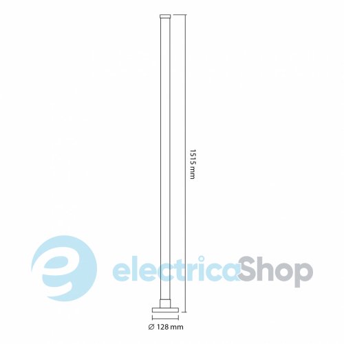 LED лампа підлогова VIDEX TF20 RGB 10W
