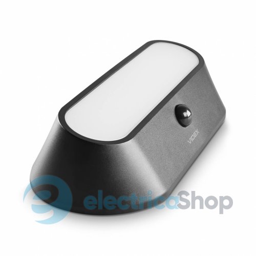 Вуличний настінний світильник VIDEX IP54 500Lm 5000K VL-BHSO-001-S (27951) Sensor