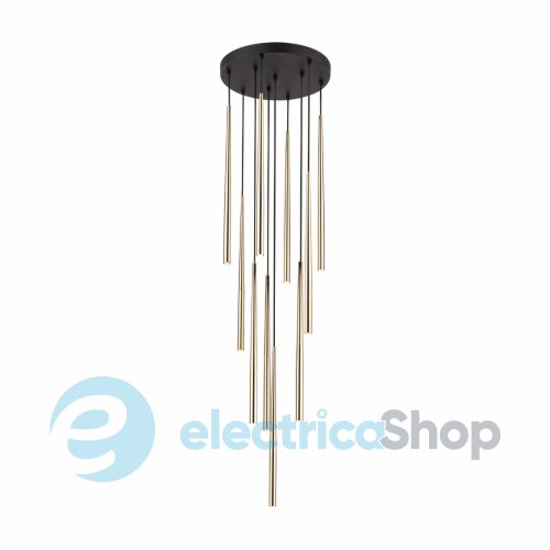 Подвесной светильник TK-Lighting PIANO BLACK GOLD 10 10118