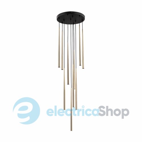 Подвесной светильник TK-Lighting PIANO BLACK GOLD 10 10118