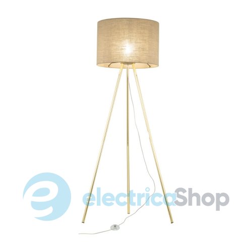 Торшер TK-Lighting UMBERTO LINEN GOLD 1 (16036)