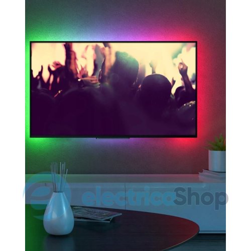 Світлодіодна стрічка для підсвічування телевізора Led RGB 2x8W 3000K Goldlux 321336