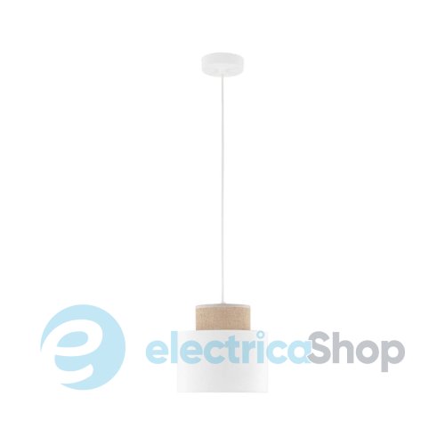 Підвісний світильник TK-Lighting DUO WHITE JUTA 1 10078