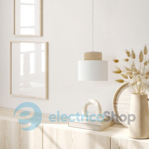 Підвісний світильник TK-Lighting DUO WHITE JUTA 1 10078
