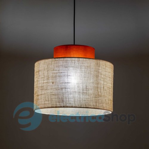 Підвісний світильник TK-Lighting DUO JUTA BROWN 1 2785