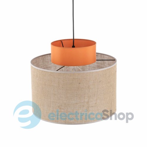 Подвесной светильник TK-Lighting DUO JUTA ORANGE 1 3227