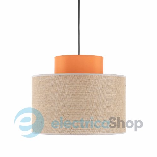 Подвесной светильник TK-Lighting DUO JUTA ORANGE 1 3227