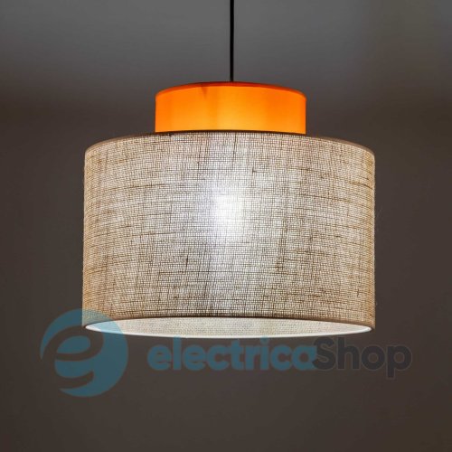 Подвесной светильник TK-Lighting DUO JUTA ORANGE 1 3227