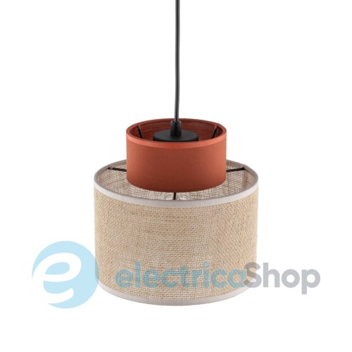 Подвесной светильник TK-Lighting DUO JUTA BROWN 1 3139