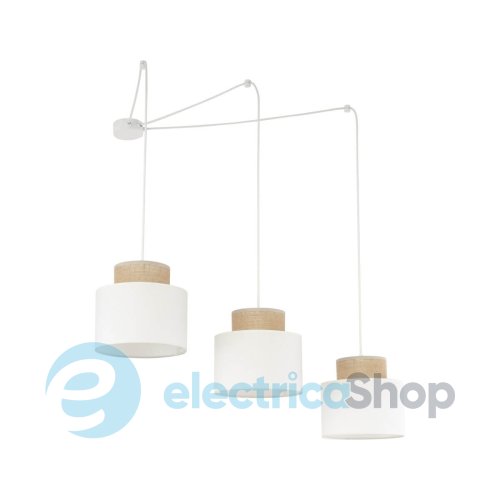 Підвісний світильник TK-Lighting DUO WHITE JUTA 3 2345