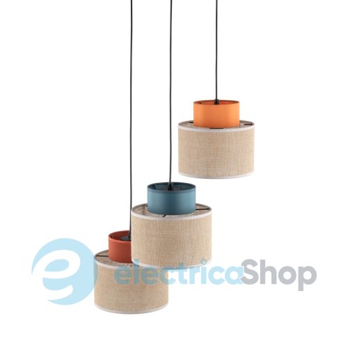 Підвісний світильник TK-Lighting DUO JUTA MIX BIG 3 2759