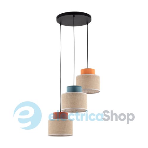 Підвісний світильник TK-Lighting DUO JUTA MIX BIG 3 2759