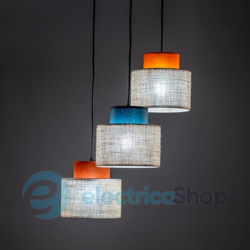 Підвісний світильник TK-Lighting DUO JUTA MIX BIG 3 2759