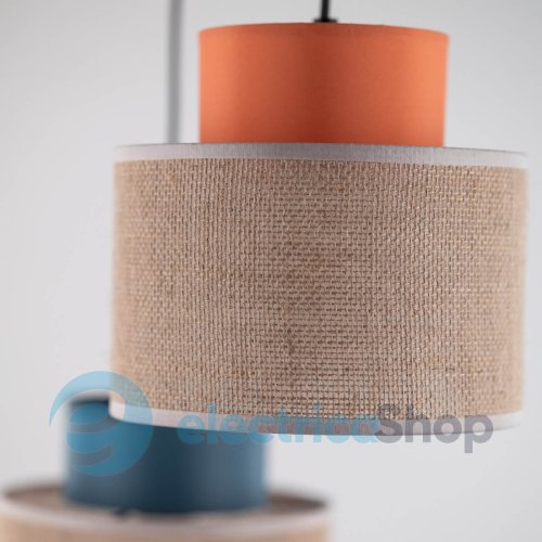 Підвісний світильник TK-Lighting DUO JUTA MIX BIG 3 2759
