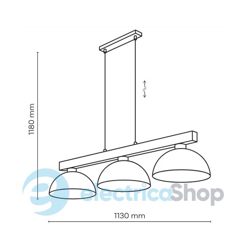 Подвесной светильник TK-Lighting OSLO BROWN 6299