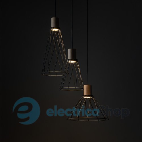Підвісний світильник TK-Lighting MODESTO WOOD 3 10188