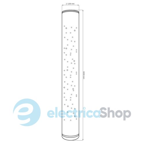 Торшер Stella Goldlux 325341 WH 3000K+RGB (IP20)