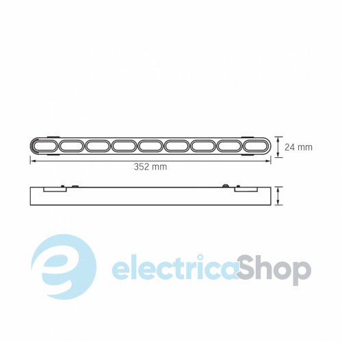 Светильник магнитный трековый VIDEX LD19B 18W 4000K 48V Black