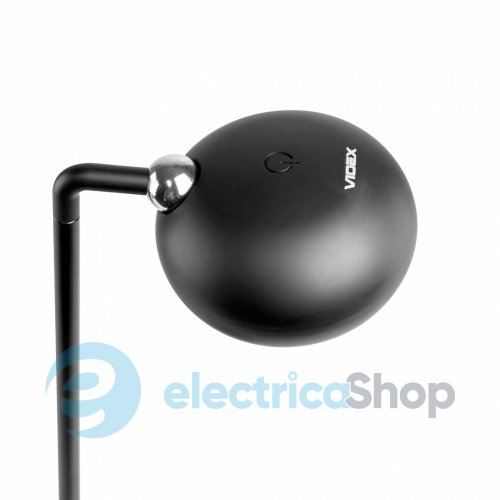 LED лампа настольная с акккумулятором VIDEX VLE-TF18B 3W 3000-5500K черная