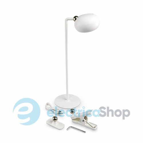 LED лампа настольная с акккумулятором VIDEX VLE-TF18W 3W 3000-5500K белая