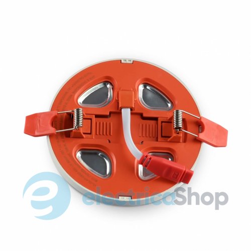 Точковий світильник вбудований VIDEX DL4R LED 6W+3W 5000K+2700K (27946) з декоративним підсвічування