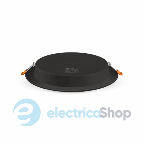 LED светильник Back встраеваемый круглый VIDEX 20W 5000K Black