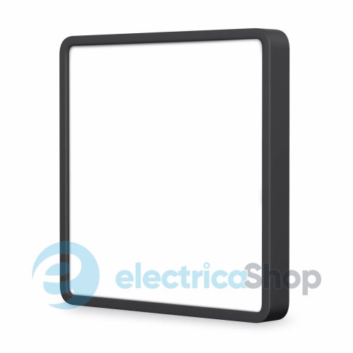 LED Светильник накладной квадрат VIDEX 24W 5000K Black