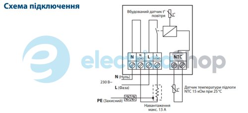 Терморегулятор с интеллектуальным таймером +5...+45°C DEVIreg Opti 140F1055 белый