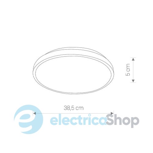 Потолочный светильник Nowodvorski Agnes Round LED Pro 1x22W 3000K 1800Lm IP44 Wh 10977