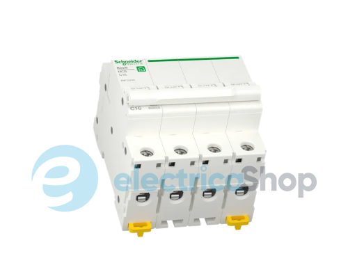 Автоматичний вимикач 4P, 25 A, C, 6kA Schneider Electric Resi9