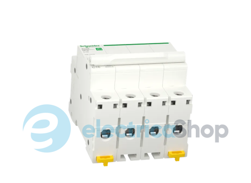 Автоматичний вимикач 4P, 25 A, C, 6kA Schneider Electric Resi9