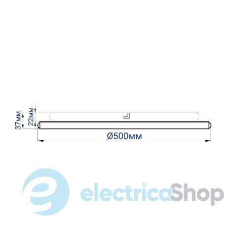 Стельовий світильник Feron AL6070 RING 90W 3000-6500K LED 40216