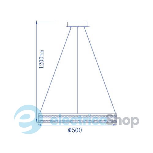 Підвісний світильник Feron AL6610 SHINE LEVITATION 50W 4000K LED 40285