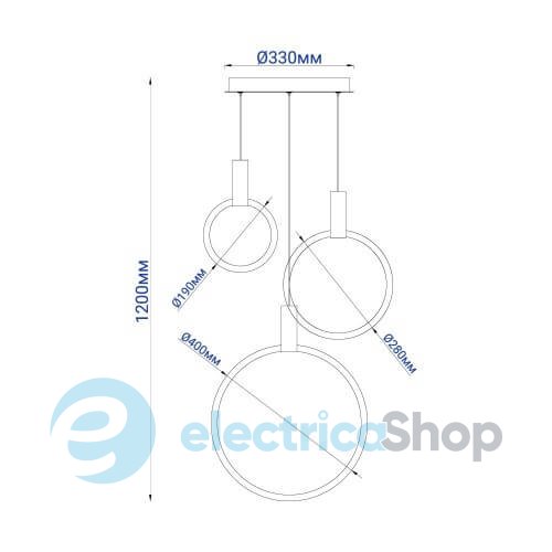 Подвесной светильник Feron AL6500 GRAND 50W 3000-6500K LED 40241
