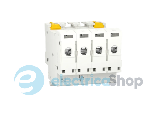 Автоматичний вимикач 4P, 25 A, C, 6kA Schneider Electric Resi9