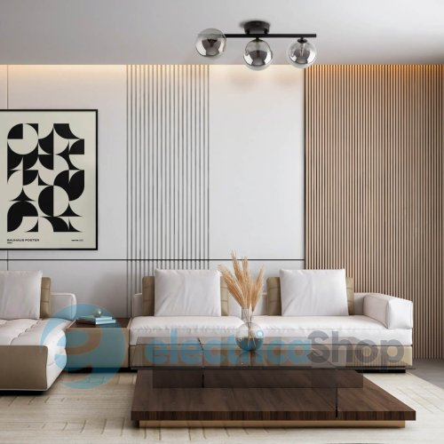 Люстра TK-Lighting ESTERA BLACK 3 (6855)