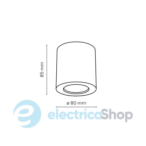 Точечный светильник TK-Lighting EVE WOOD BUK 10121