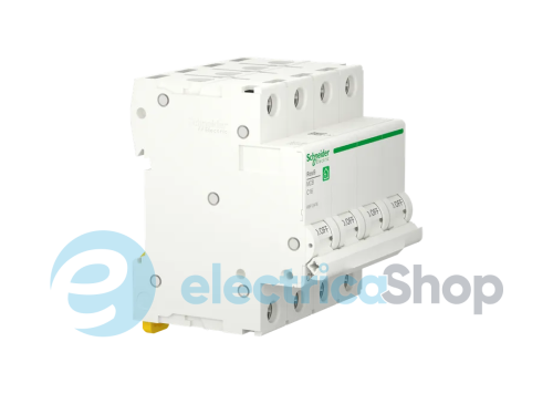 Автоматичний вимикач 4P, 25 A, C, 6kA Schneider Electric Resi9