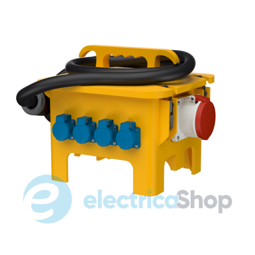 Комбінований блок EverGUM 360x340x330 мм. жовтий, 3 метри кабель, MENNEKES 70025