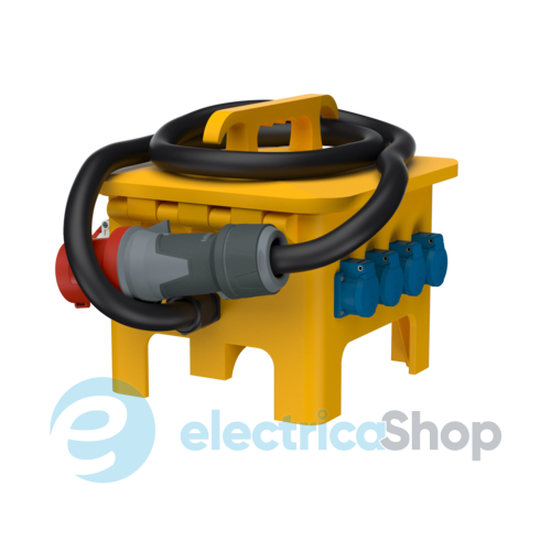 Комбінований блок EverGUM 360x340x330 мм. жовтий, 3 метри кабель, MENNEKES 70025