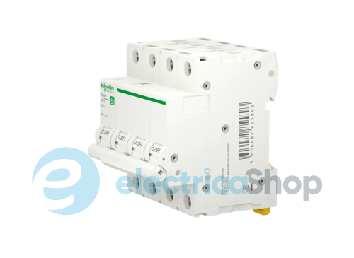 Автоматичний вимикач 4P, 25 A, C, 6kA Schneider Electric Resi9