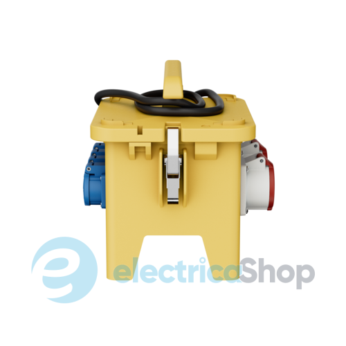 Комбінований блок EverGUM 306x288x230 мм. жовтий, 2 метри кабель, MENNEKES 70433