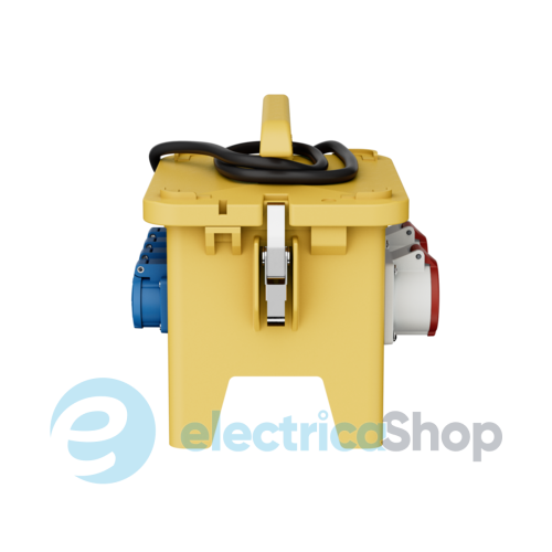 Комбінований блок EverGUM 306x288x230 мм. жовтий, 2 метри кабель, MENNEKES 70434