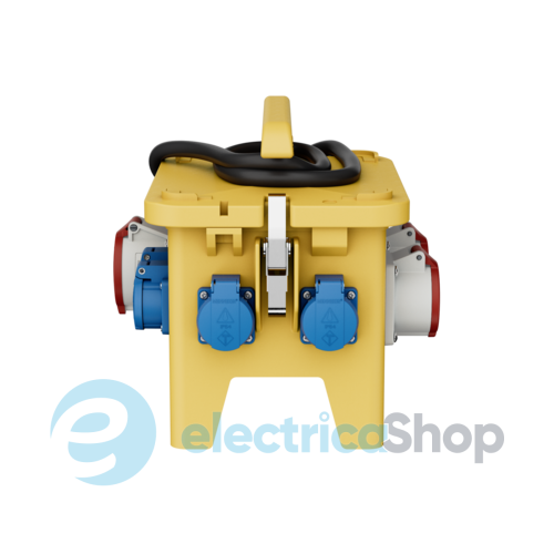 Комбінований блок EverGUM 306x288x230 мм. жовтий, 3 метри кабель, MENNEKES 70734